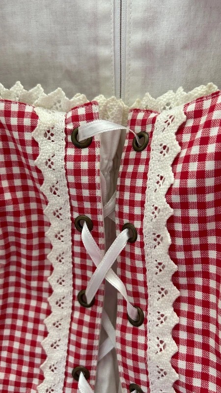 LANDHAUSS · Blusa tirolese originale del marchio Landhaus by C&A Naturally, 100% cotone (anche la fodera). — foto 5