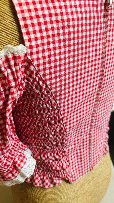 LANDHAUSS · Blusa tirolese originale del marchio Landhaus by C&A Naturally, 100% cotone (anche la fodera). — foto 7