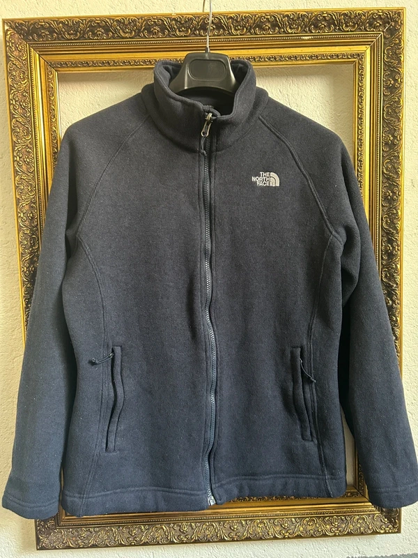 Giacca -in pile -The North Face -blu navy- taglia XL